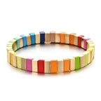 Damesarmband regenboog