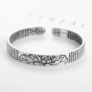 Bracelet Fleur de Lotus Bouddhiste Femme