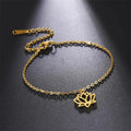 Dunne Lotusbloem Armband 