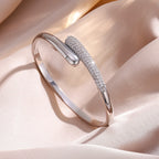 Bracelet Goutte d'Eau en Zircon pour Femme argent