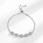 Bracelet Goutte d'Eau et Zircon