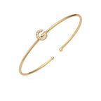 Minimalistische initiaalarmband g