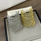 Bracelet Large Corail Femme argent