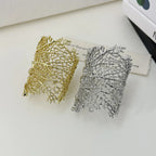 Bracelet Large Corail Femme or