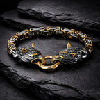 Bracelet loup géant viking Fenrir