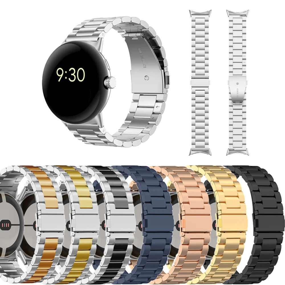 Horlogeband van gehard staal Smartwatch Google Pixel Watch 1 & 2