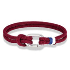 Nautische armband van gevlochten touw met knoop voor man of vrouw 