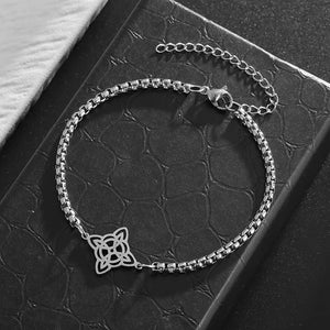 Bracelet Noeud De Sorcière Argent