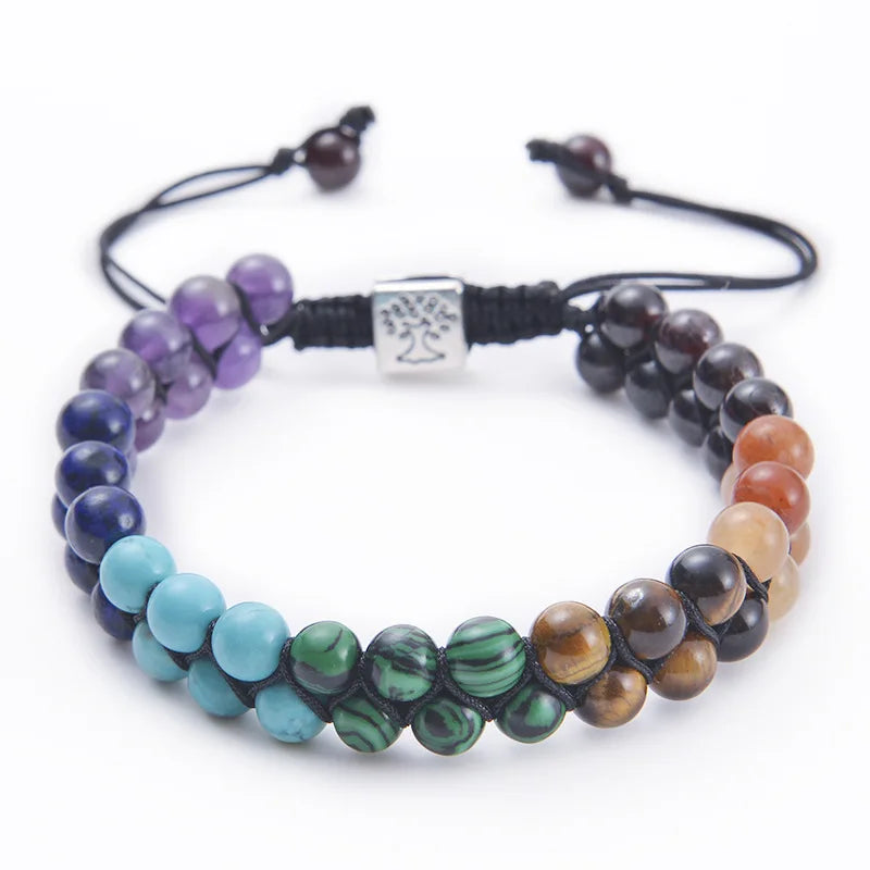Bracelet Pierre 7 Chakras Arbre de Vie