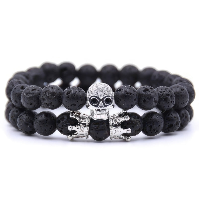 Kralen Skull Armband