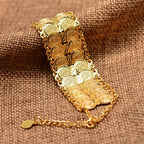 Armband voor Arabische moslimvrouw islam goud dubbel