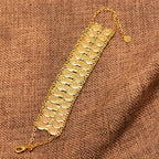 Armband voor Arabische moslimvrouw islam goud dubbel