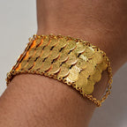 Armband voor Arabische moslimvrouw islam goud drievoudig