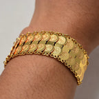 Armband voor Arabische moslimvrouw islam goud dubbel