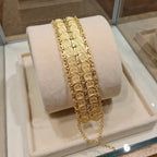 Armband voor Arabische moslimvrouw islam goud dubbel