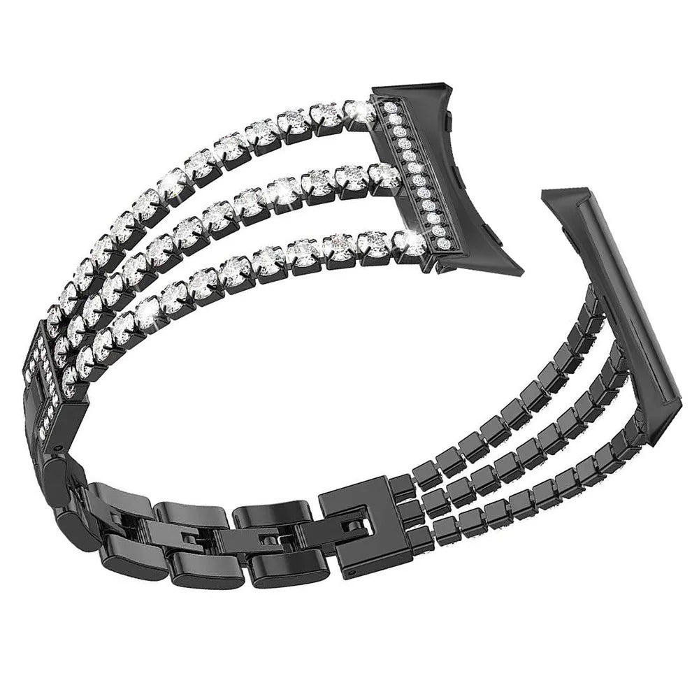 Armband voor dames Google Pixel Watch 1, 2, 3, 4 41mm 45mm zwart