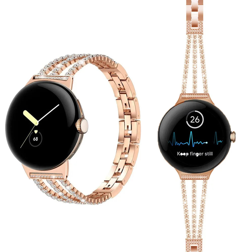 Armband voor dames Google Pixel Watch 1, 2, 3, 4 41mm 45mm