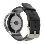 Horlogebandje voor Google Pixel Watch in bruin leer 1, 2, 3, 41mm 45mm zwart