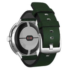 Horlogebandje voor Google Pixel Watch in bruin leer 1, 2, 3, 41mm 45mm groen