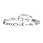 Armband voor heren initiale - letter 