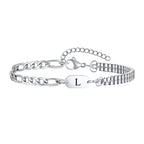 Armband voor heren met initiaal l