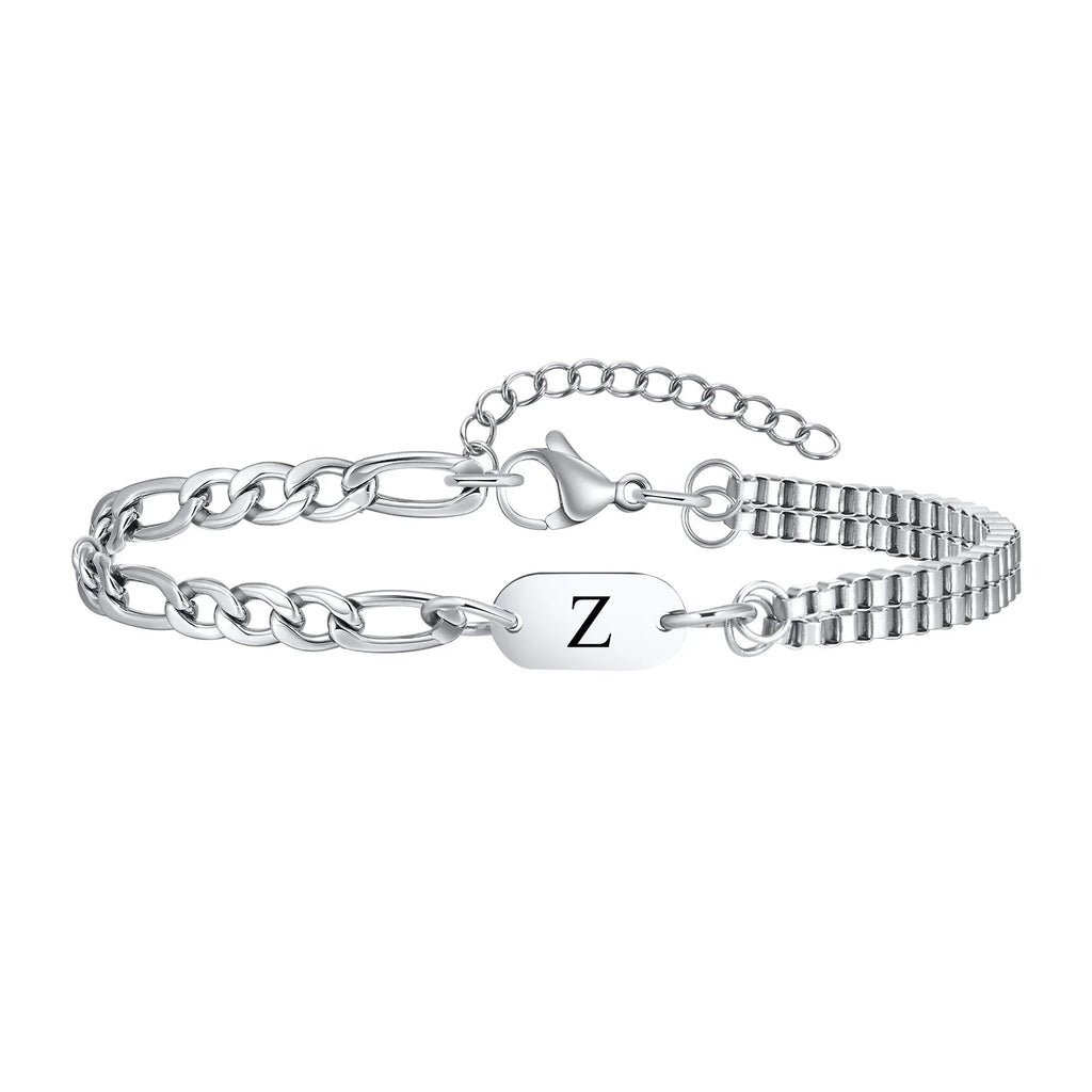 Armband voor heren met initiaal z