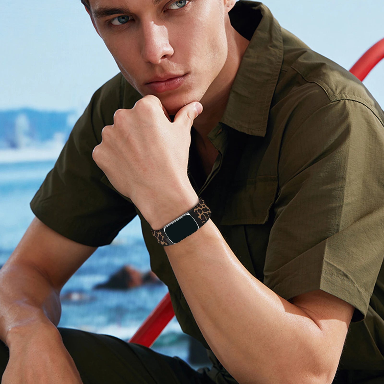 Armband voor Fitbit Charge 5, Charge 6 horloge 