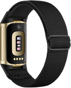 Armband voor Fitbit Charge 5, Charge 6 horloge zwart