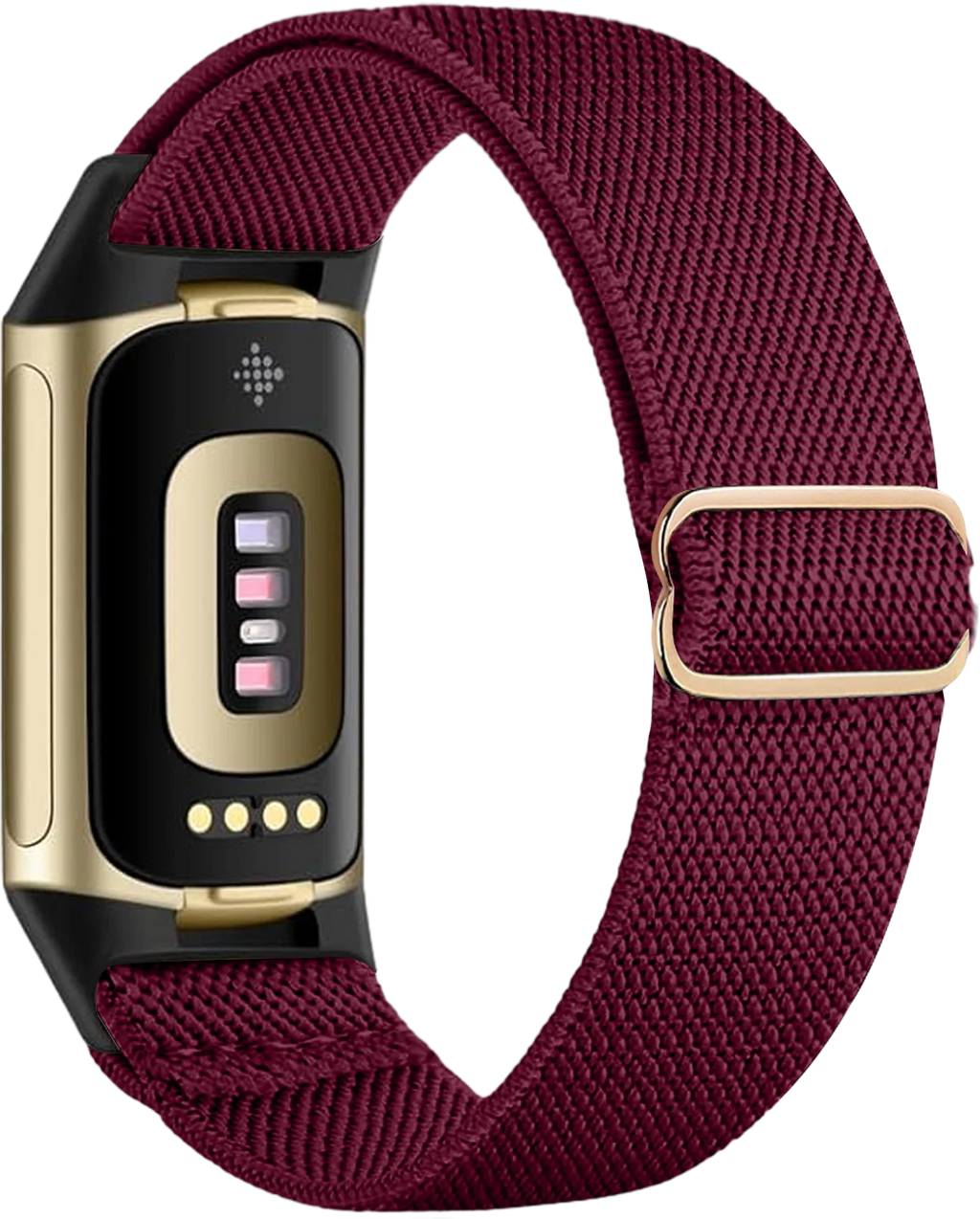 Armband voor Fitbit Charge 5, Charge 6 horloge fuchsia roze