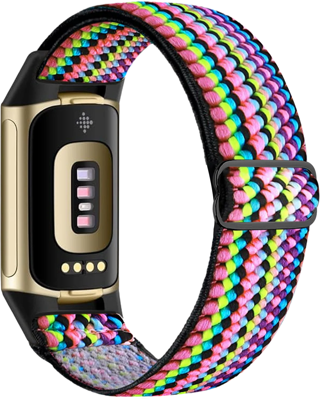 Armband voor Fitbit Charge 5, Charge 6 horloge regenboog