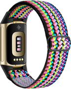Armband voor Fitbit Charge 5, Charge 6 horloge regenboog