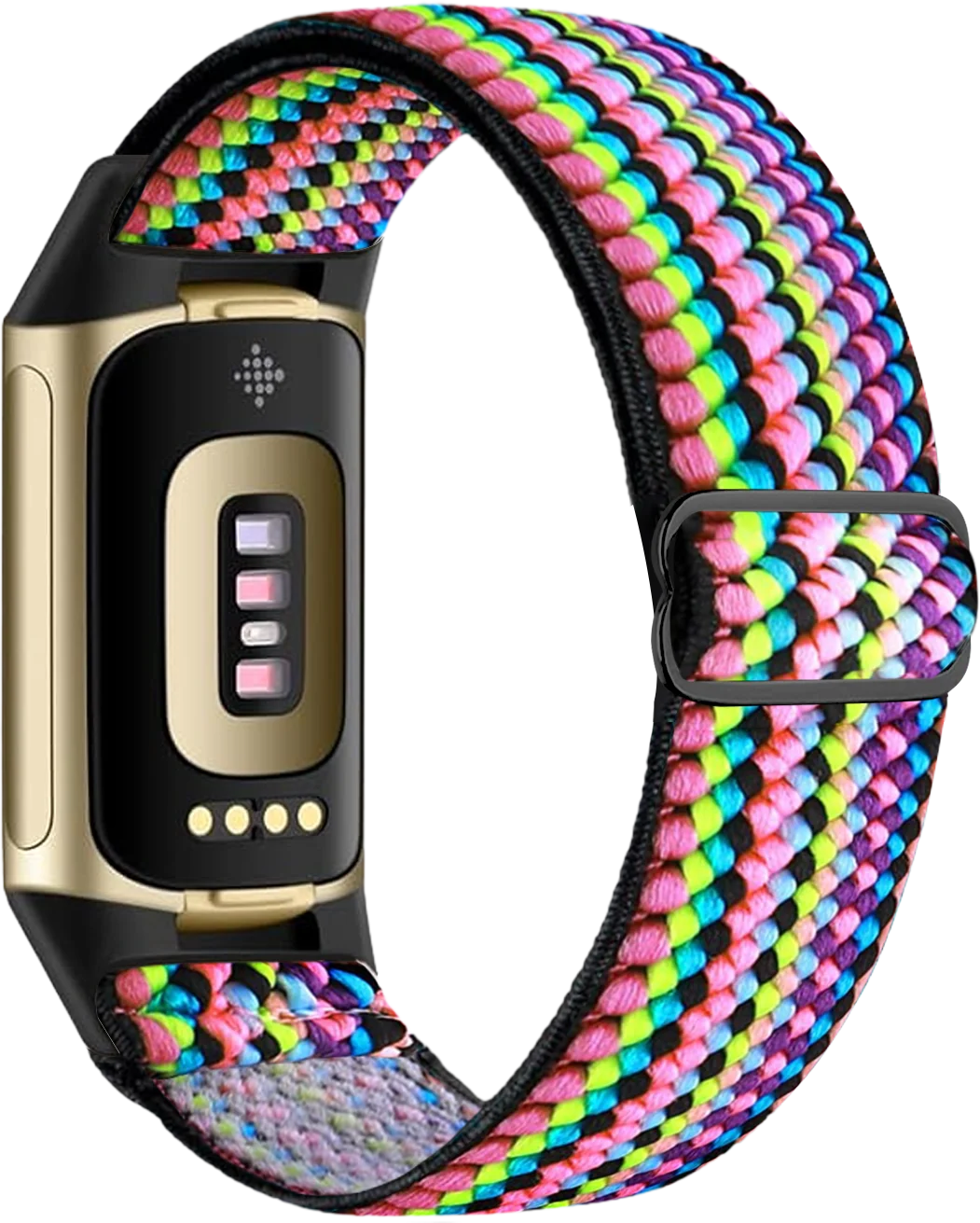 Armband voor Fitbit Charge 5, Charge 6 horloge regenboog