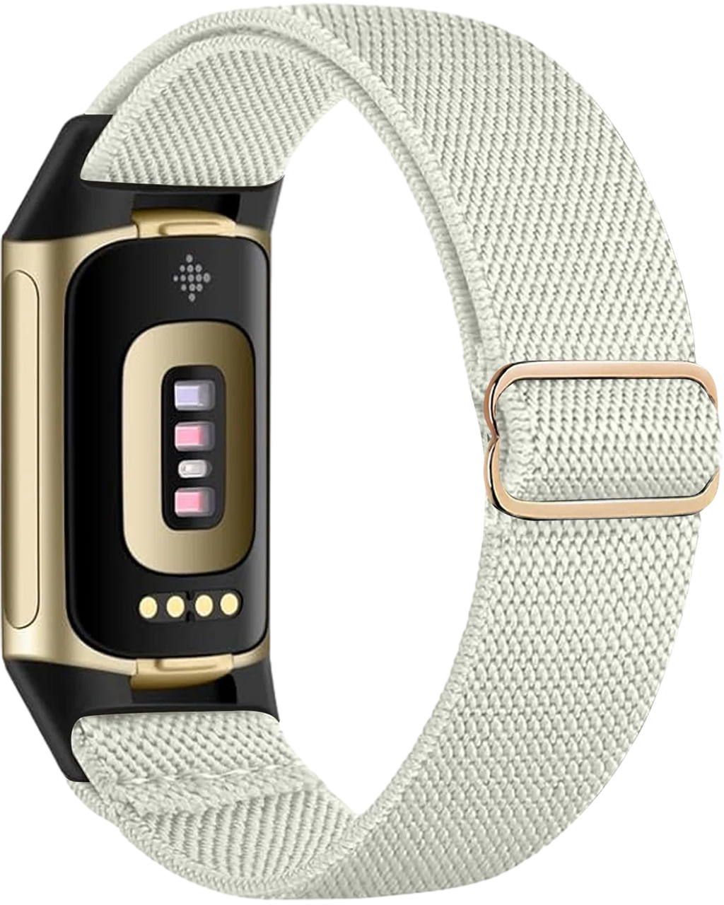 Armband voor Fitbit Charge 5, Charge 6 horloge wit