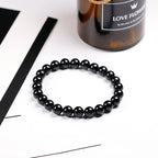 Bracelet "Rempart" en Tourmaline Noire