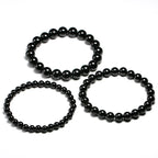 Bracelet "Rempart" en Tourmaline Noire