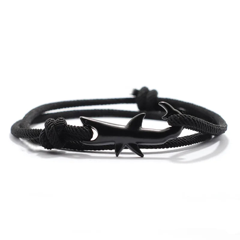 Bracelet Requin Noir noir