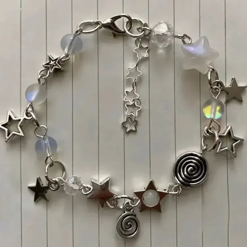 Bracelet Spirales et Etoiles