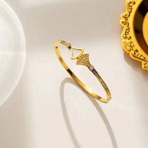 Bracelet Ethnique Coquillage Coquille Saint-Jacques or