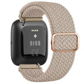 Super Elastische Band Fitbit Versa 1 Versa 2 Versa Lite Horloge koffiemelk