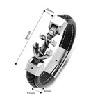 Gedraaid ankerarmband 