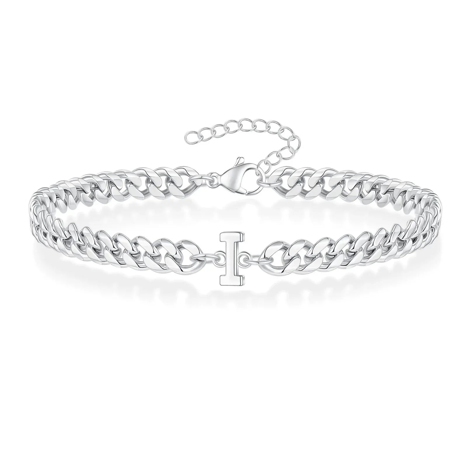 Gedraaide initiaalarmband i