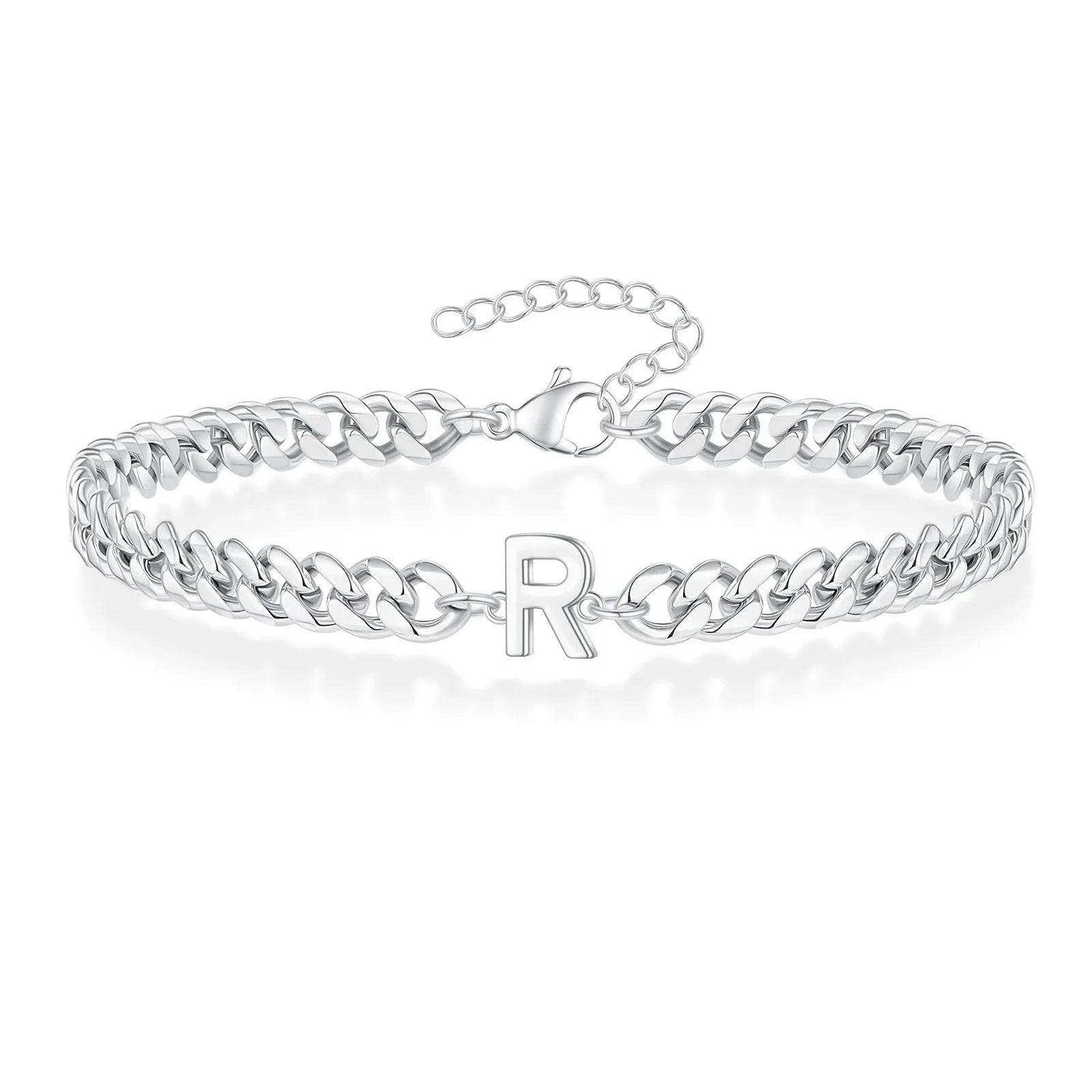 Gedraaide initiaalarmband r