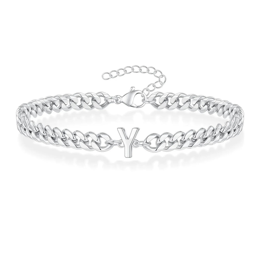 Gedraaide initiaalarmband y