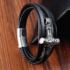 Gevlochten ankerarmband