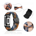 Gevlochten bandje voor Fitbit Charge 5, Charge 6 horloge