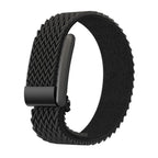 Nylon horlogebandje voor Google Fitbit Air zwart