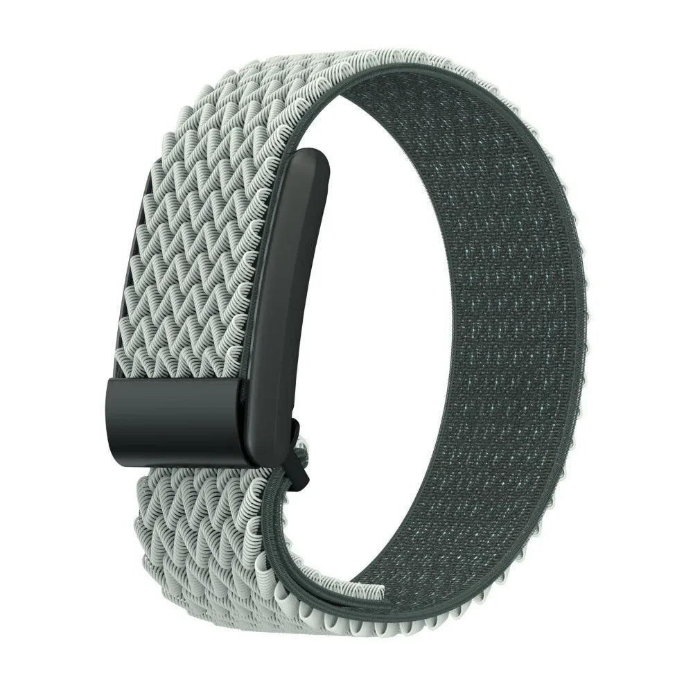 Nylon horlogebandje voor Google Fitbit Air muntgroen