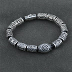 Bracelet Viking Runes Celtiques argent