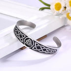 Verstelbare Viking Valknut armband 