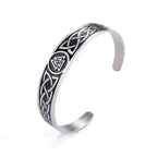 Verstelbare Viking Valknut armband 